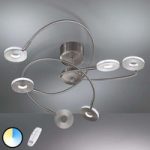 4581634 : Deckenlampe Dent sechsflammig mit Fernbedienung | Sehr große Auswahl Lampen und Leuchten.