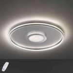 4581654 : LED-Deckenleuchte Bug rund, chrom 45cm | Sehr große Auswahl Lampen und Leuchten.