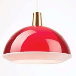 5013072 : Innolux Kuplat 400 Pendelleuchte 40 cm rot | Sehr große Auswahl Lampen und Leuchten.