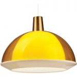 5013074 : Innolux Kuplat 400 Pendelleuchte 40 cm gelb | Sehr große Auswahl Lampen und Leuchten.