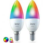 5037046 : E14 6W LED-Lampe Innr Smart Candle Colour 2er-Set | Sehr große Auswahl Lampen und Leuchten.