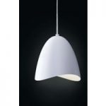 5501127 : Glänzend weiße LED-Pendellampe Mirage | Sehr große Auswahl Lampen und Leuchten.
