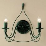 5505370 : Wandleuchte FILO 2-flammig grün antik | Sehr große Auswahl Lampen und Leuchten.