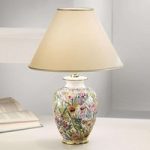 5506940 : KOLARZ Giardino Panse - florale Tischleuchte 40 cm | Sehr große Auswahl Lampen und Leuchten.