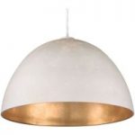 5507705 : Pendelleuchte Calimero, weiß-gold | Sehr große Auswahl Lampen und Leuchten.