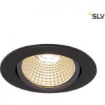 5511025 : SLV New Tria 68 LED-Einbaulampe, rund, schwarz | Sehr große Auswahl Lampen und Leuchten.