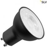 5511167 : SLV LED-Reflektor GU10 7,2W 3.000K dimmbar schwarz | Sehr große Auswahl Lampen und Leuchten.