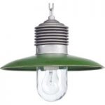 5515249 : Klassische Außen-Hängeleuchte Ampere alu/grün | Sehr große Auswahl Lampen und Leuchten.