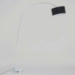 5517011 : Kare Gooseneck Bogenstehlampe mit schwarzem Schirm | Sehr große Auswahl Lampen und Leuchten.