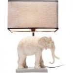 5517728 : KARE Elephant Tischleuchte mit Textilschirm | Sehr große Auswahl Lampen und Leuchten.
