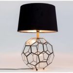 5517747 : KARE Cubic Tischleuchte mit Textilschirm schwarz | Sehr große Auswahl Lampen und Leuchten.