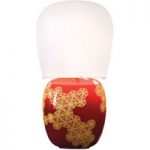 5520212 : Kundalini Hive - Keramik-Tischleuchte, rot | Sehr große Auswahl Lampen und Leuchten.