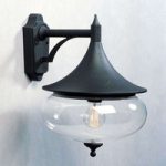 5522057 : Außen-Wandleuchte Libra mit geradem Arm, schwarz | Sehr große Auswahl Lampen und Leuchten.