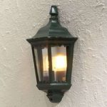 5522179 : Außenwandleuchte Firenze, Halbschale, grün | Sehr große Auswahl Lampen und Leuchten.