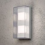 5522537 : Rechteckige LED-Außenwandleuchte Sanremo | Sehr große Auswahl Lampen und Leuchten.