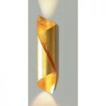 5538087 : Knikerboker Hué LED-Wandlampe Höhe 54 cm Blattgold | Sehr große Auswahl Lampen und Leuchten.