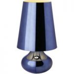 5541044 : Kartell Cindy LED-Nachttischlampe, blau metallic | Sehr große Auswahl Lampen und Leuchten.