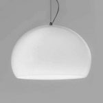 5541060 : Kartell FL/Y - LED-Pendellampe, weiß glänzend | Sehr große Auswahl Lampen und Leuchten.