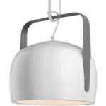 5542142 : Karman Bag - weiße Pendelleuchte, Ø 32 cm, glatt | Sehr große Auswahl Lampen und Leuchten.