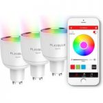 5543010 : MiPow Playbulb Spot 3 x RGB-LED-Lampe GU10 4W | Sehr große Auswahl Lampen und Leuchten.