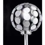 6000040 : Wandleuchte Sfera, Halterung schwarz, 115 cm | Sehr große Auswahl Lampen und Leuchten.