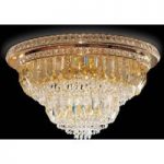 6000139 : Deckenleuchte Cristalli, 60cm in Gold | Sehr große Auswahl Lampen und Leuchten.