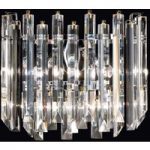 6000142 : Wandleuchte Cristalli aus Muranoglas chrom 38 cm | Sehr große Auswahl Lampen und Leuchten.
