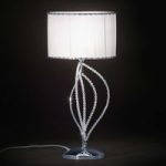 6000161 : Tischleuchte Girasole mit Textilschirm | Sehr große Auswahl Lampen und Leuchten.