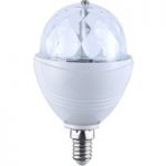 6002753 : E14 3W RGB LED-Lampe Disco" 120°" | Sehr große Auswahl Lampen und Leuchten.