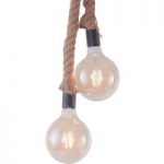 6002999 : Hängeleuchte Rope mit Seil, zweiflammig | Sehr große Auswahl Lampen und Leuchten.