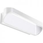 6025771 : LEDS-C4 Oval LED-Wandleuchte in Weiß | Sehr große Auswahl Lampen und Leuchten.