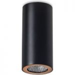 6025780 : LEDS-C4 Pipe Deckenspot einflammig schwarz-gold | Sehr große Auswahl Lampen und Leuchten.