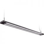 6028157 : LED-Pendelleuchte Trentino II, 83 W, schwarz | Sehr große Auswahl Lampen und Leuchten.