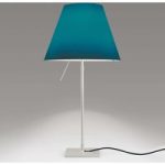 6030164 : Luceplan Costanza - LED-Tischleuchte blau | Sehr große Auswahl Lampen und Leuchten.