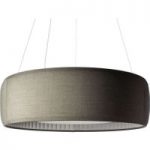 6030274 : Luceplan Silenzio LED-Pendelleuchte grau Ø 150cm | Sehr große Auswahl Lampen und Leuchten.