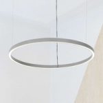 6030304 : Luceplan Compendium Circle 110cm, aluminium | Sehr große Auswahl Lampen und Leuchten.