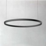 6030305 : Luceplan Compendium Circle 110cm, schwarz | Sehr große Auswahl Lampen und Leuchten.