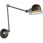 6055309 : Rostbraune Industrie-Wandlampe Honore, verstellbar | Sehr große Auswahl Lampen und Leuchten.