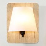 6055466 : Holz-Wandleuchte Idaho, Holz hell | Sehr große Auswahl Lampen und Leuchten.