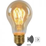 6055634 : LED-Lampe E27 A60 4W 2.200K amber Tag/Nacht-Sensor | Sehr große Auswahl Lampen und Leuchten.