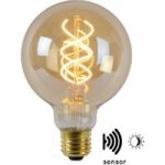 6055637 : LED-Lampe E27 Globe 4W 2.200K amber Sensor | Sehr große Auswahl Lampen und Leuchten.