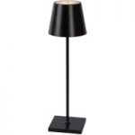 6055643 : LED-Tischleuchte Justin für außen, dimmbar,schwarz | Sehr große Auswahl Lampen und Leuchten.