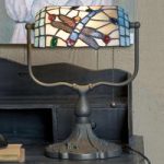 6064003 : Bankierlampe Dragonfly im Tiffany-Stil | Sehr große Auswahl Lampen und Leuchten.