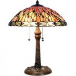 6064052 : Zauberhafte Tischleuchte Bella im Tiffany-Stil | Sehr große Auswahl Lampen und Leuchten.