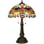 6064062 : Farbenprächtige Tischleuchte Maja, Tiffany-Design | Sehr große Auswahl Lampen und Leuchten.