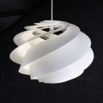 6086136 : LE KLINT Swirl 1 - weiße Designer-Pendelleuchte | Sehr große Auswahl Lampen und Leuchten.