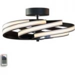6089101 : Zoya - moderne LED-Deckenleuchte, schwarz | Sehr große Auswahl Lampen und Leuchten.