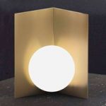 6504529 : Tischleuchte Balance stehend gold satiniert | Sehr große Auswahl Lampen und Leuchten.