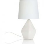 6505581 : Ruby - weiße Tischleuchte mit eckigem Keramikfuß | Sehr große Auswahl Lampen und Leuchten.