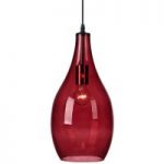6506141 : Glas-Pendelleuchte Cher in Rot | Sehr große Auswahl Lampen und Leuchten.